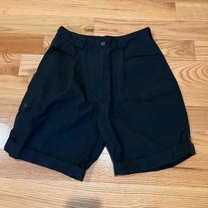 Fjallraven black hiking shorts size 38